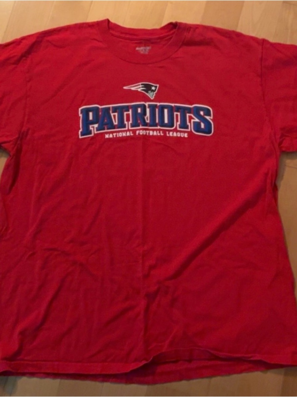 Reebok Red Patriots Graphic Tee